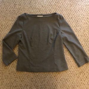 Grey 3/4 Top by Lord & Taylor